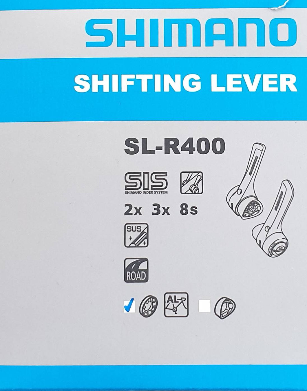 Schalthebelpaar SHIMANO SL-R400 2/3x8-Fach