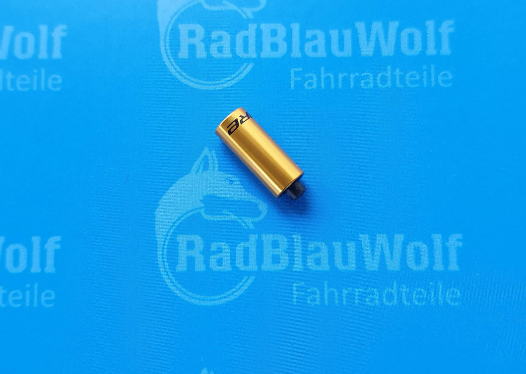 Jagwire Hooded Endkappen 5mm Gold