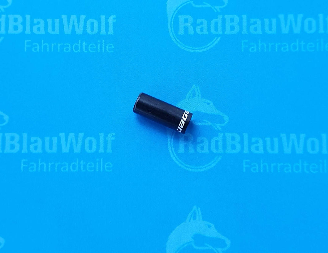 Jagwire Aluminium Endkappen für Bremszugaußenhüllen - offen - 5mm