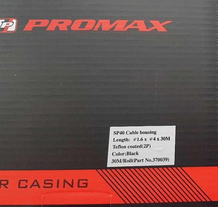 Promax Schalthülle 4mm schwarz 30 Meter Karton